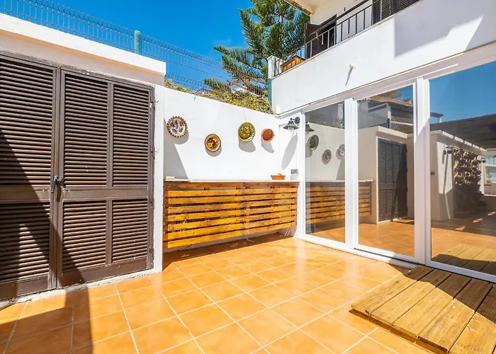 Stunning Terrace With Ocean View 公寓 阿尔布费拉