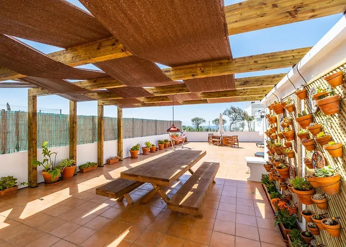 Stunning Terrace With Ocean View 阿尔布费拉