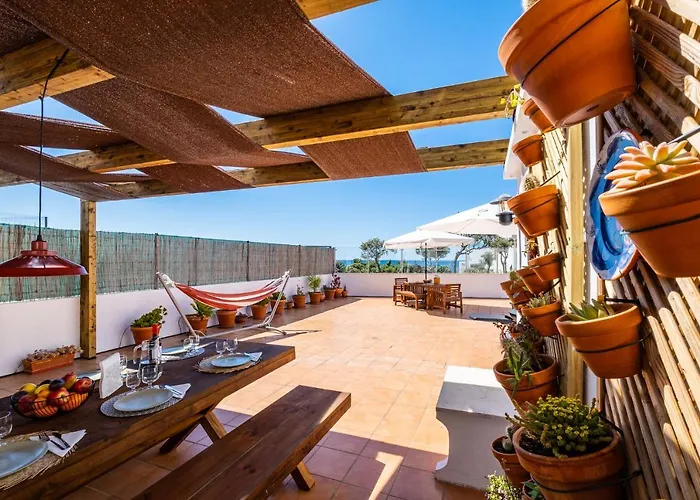 公寓 Stunning Terrace With Ocean View 阿尔布费拉