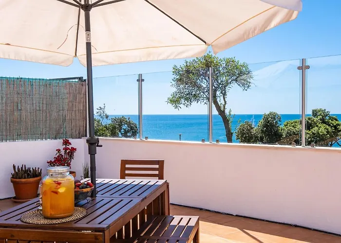 Stunning Terrace With Ocean View 公寓 *