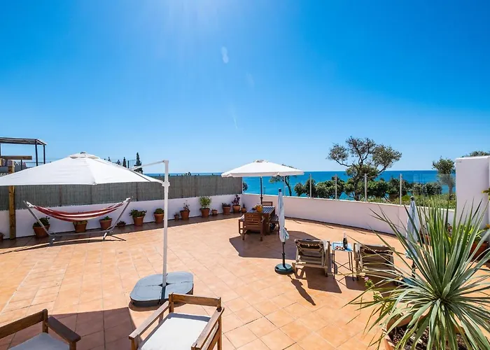 Stunning Terrace With Ocean View 阿尔布费拉